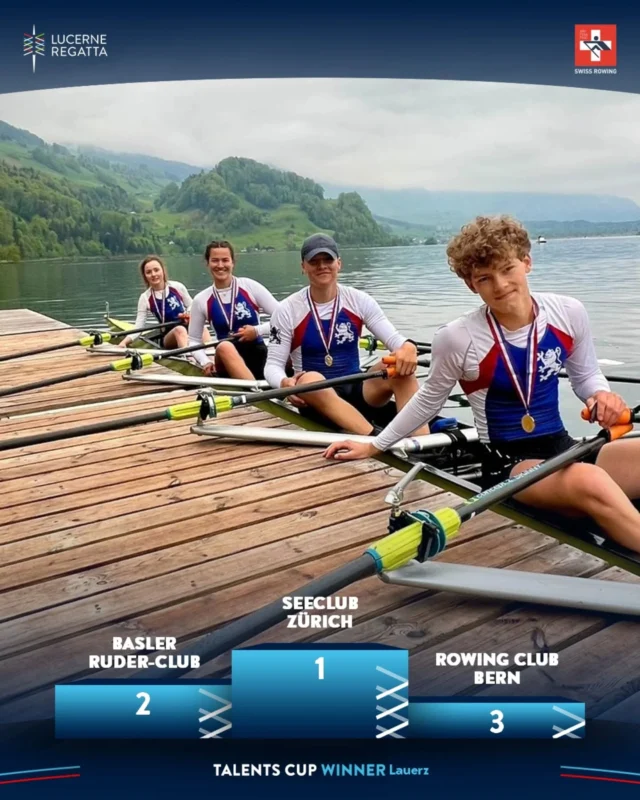 Talents Cup Regatta LauerzPerfect conditions for the Talents Cup debut. Seeclub Zürich with an excellent performance takes the first win. Two more events to go before the final!#talentscup #rowing #lucerneregatta #swissrowing #inspirebeyond #lucerne2027