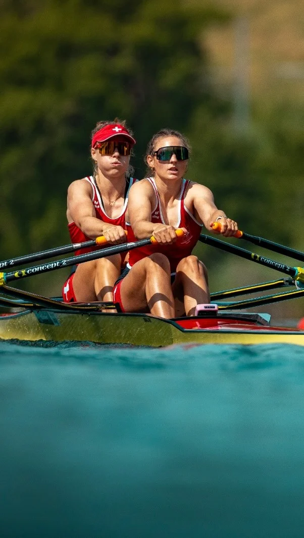 Rotsee magic and we are back from 26 - 28 June ✨! Are you excited? 
 
Fabienne Schweizer and Salome Ulrich from Team SUI last year at the LUCERNE REGATTA.

📹 @digitalfriends.ch

#lucerneregatta #rowing #rotsee #lucerne #lucerne2027