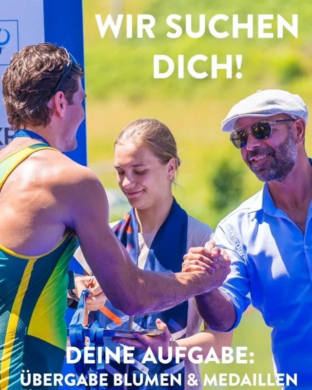 ✨ Werde Teil der LUCERNE REGATTA 2026 ✨

Wir suche dich für die Siegerehrungen an der LUCERNE REGATTA:

Du bist Samstag, 27. Juni 2026 und Sonntag, 28. Juni 2026 verfügbar. 
Du bist zwischen 18 und ca. 40 Jahre jung möchtest einmal Blumen und Medaillen an die Ruder-Eliteathlet aus aller Welt übergeben? 🚣🏅

Dann melde dich bei uns unter:
📧 info@lucerneregatta.com

Wir freuen uns auf dich! ✨