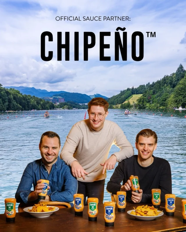🌶️🚣 Exciting Partnership Announcement!

We are delighted to welcome Chipeño as the official sauce partner of the LUCERNE REGATTA, taking place from 26–28 June 2026 at the legendary Rotsee.

This partnership is a perfect match. Chipeño was founded by former rowers and shares a deep connection to our sport, making this collaboration especially meaningful for both sides.

Together, we look forward to creating an unforgettable experience for athletes, spectators, volunteers, and visitors at one of the world’s most prestigious rowing events.

During the LUCERNE REGATTA, you will find Chipeño at the start area and at the Rotseebadi. And yes – every portion of fries will be served with Chipeño sauce. 🔥🍟

A big thank you to the Chipeño team for their support and enthusiasm. We are proud to have them as part of the family.

See you at Rotsee!

#lucerneregatta #rowing #rotsee #lucerne #lucerne2027